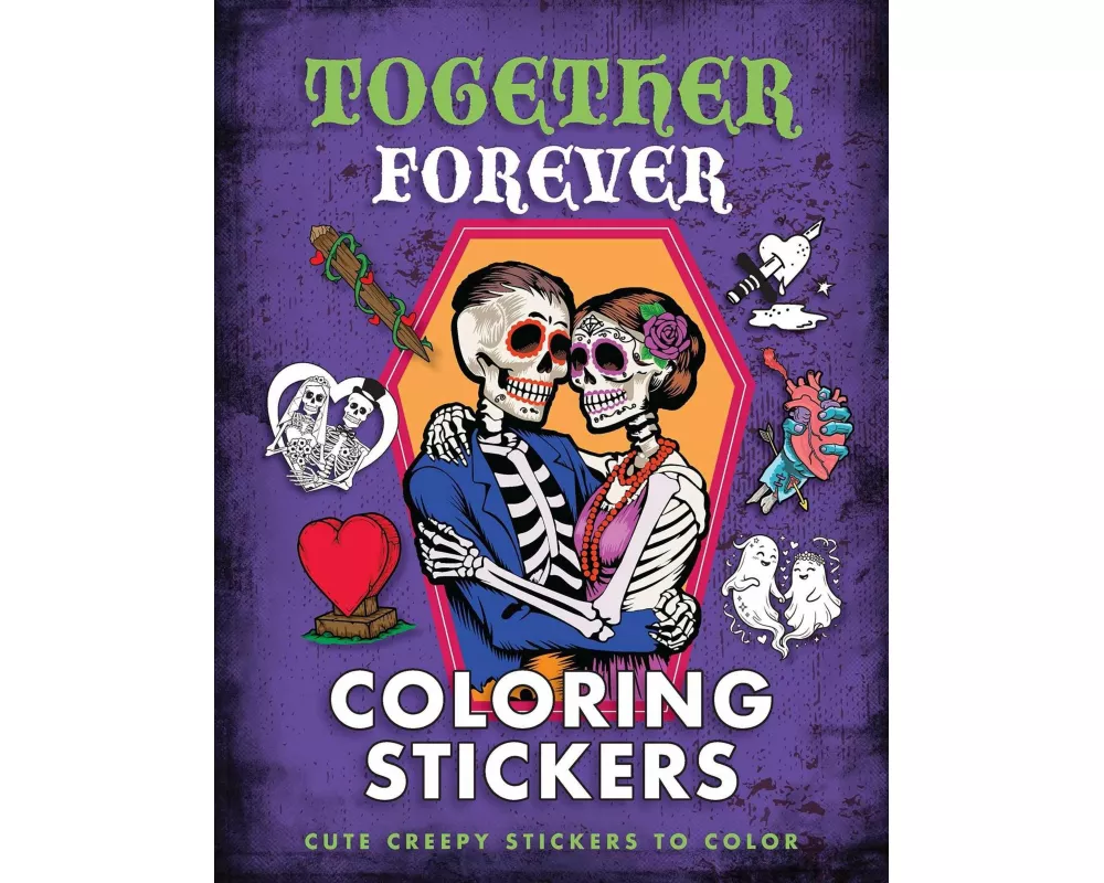 Together Forever Coloring Stickers