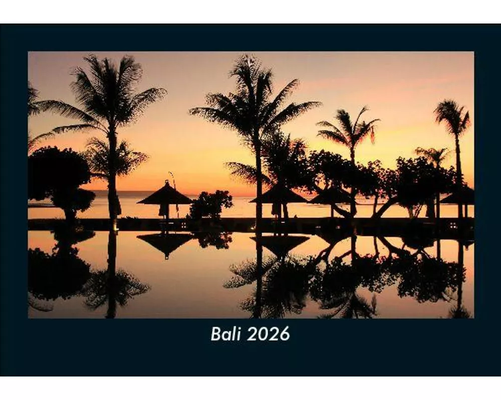 Bali 2026 Fotokalender DIN A5