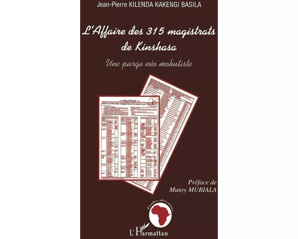 L'affaire des 315 magistrats de Kinshasa