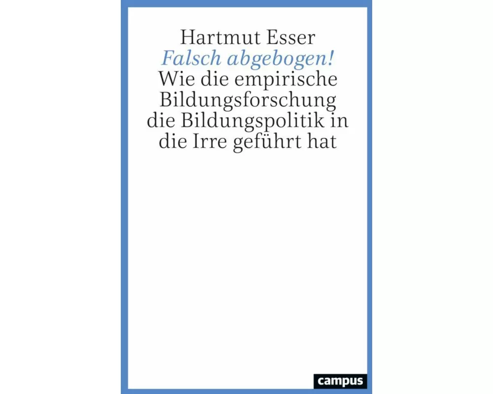 Falsch abgebogen!