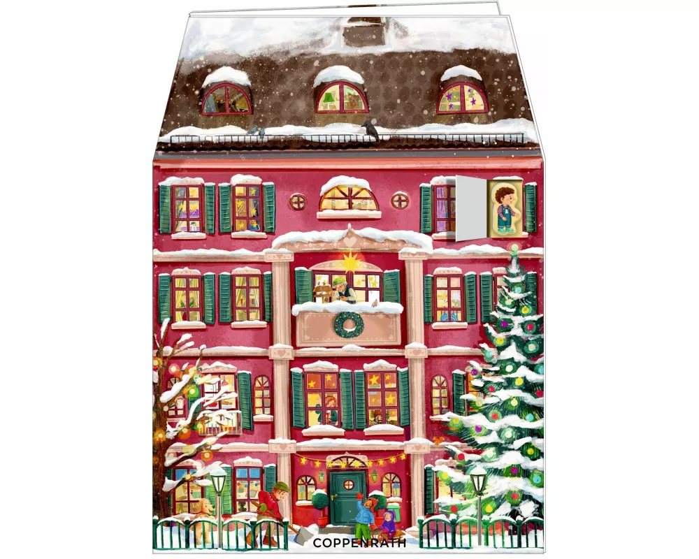 Aufstell-Adventskalender – Mein buntes Weihnachtshaus