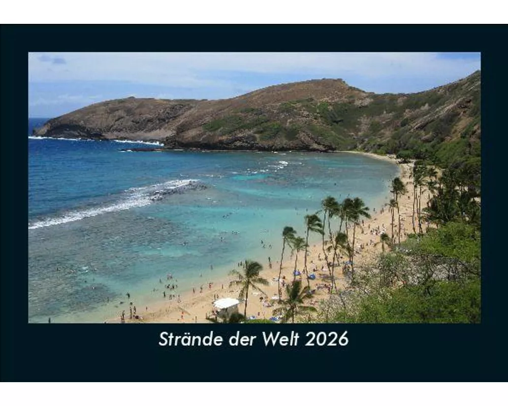 Strände der Welt 2026 Fotokalender DIN A5