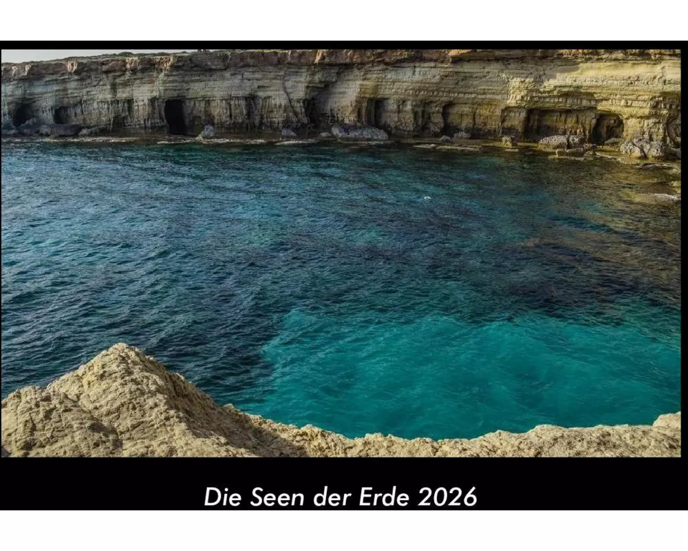 Die Seen der Erde 2026 Fotokalender DIN A3