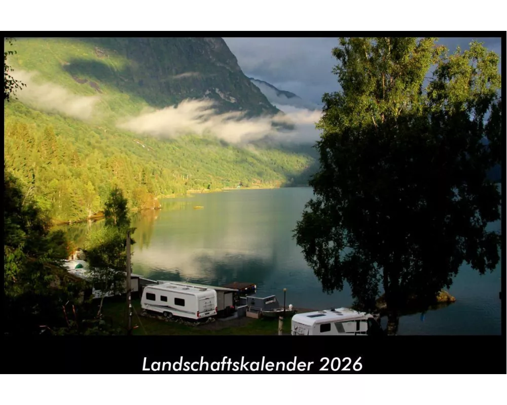 Landschaftskalender 2026 Fotokalender DIN A3