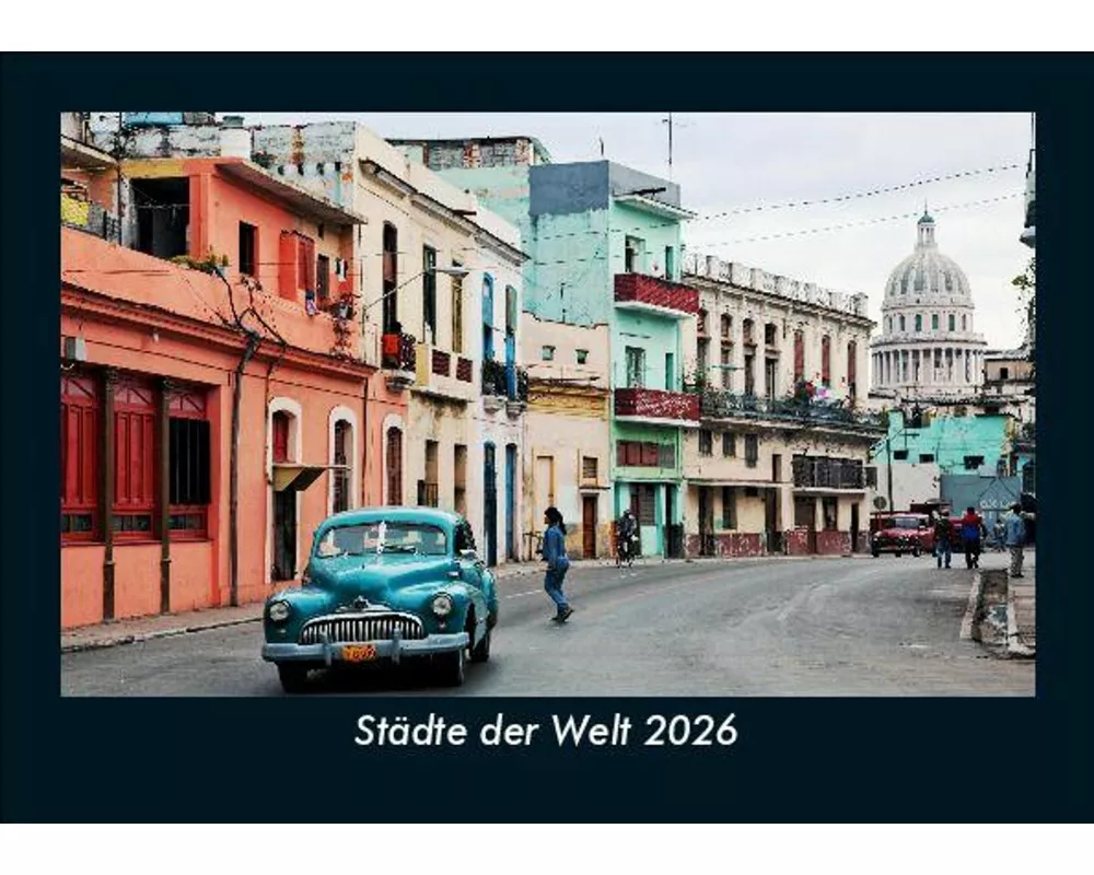 Städte der Welt 2026 Fotokalender DIN A5