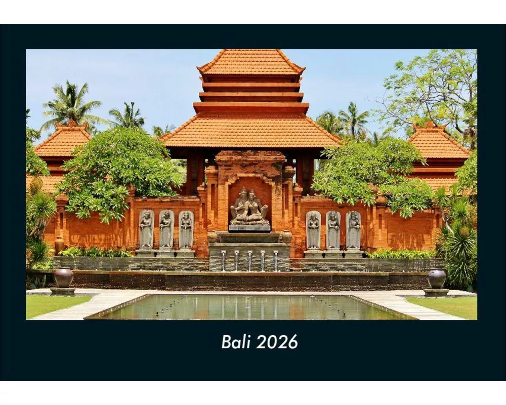 Bali 2026 Fotokalender DIN A4