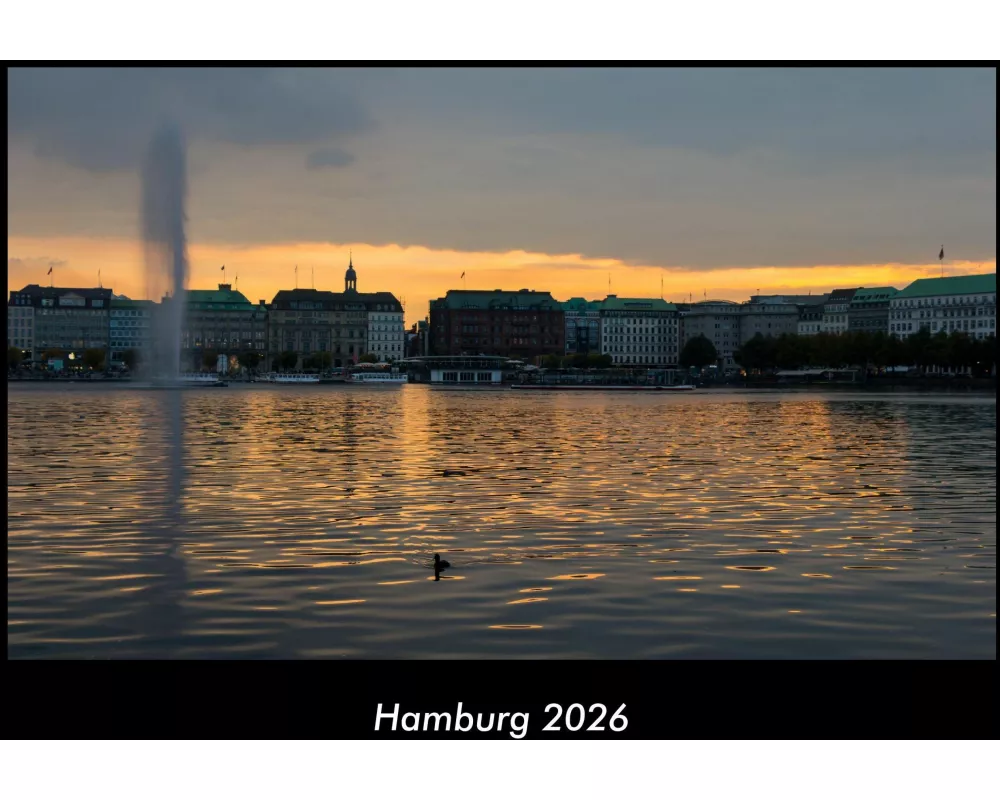 Hamburg 2026 Fotokalender DIN A3