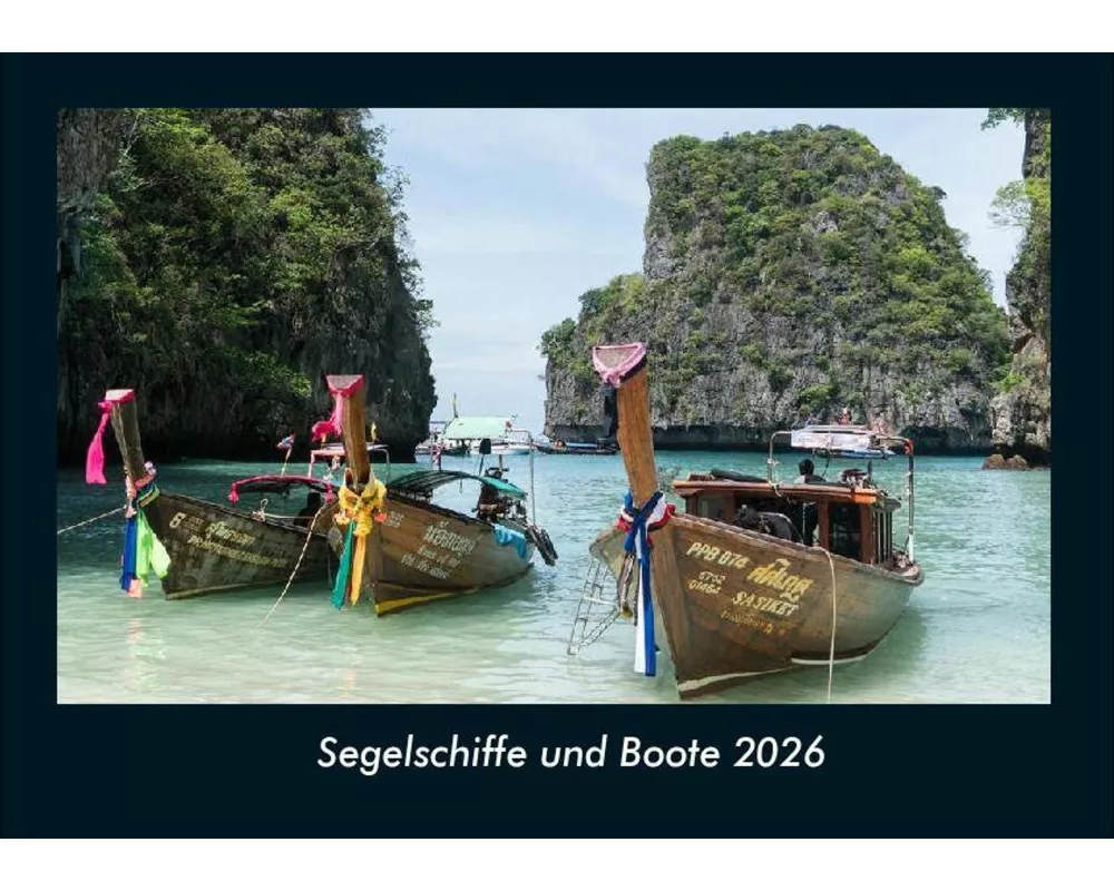 Segelschiffe und Boote 2026 Fotokalender DIN A4
