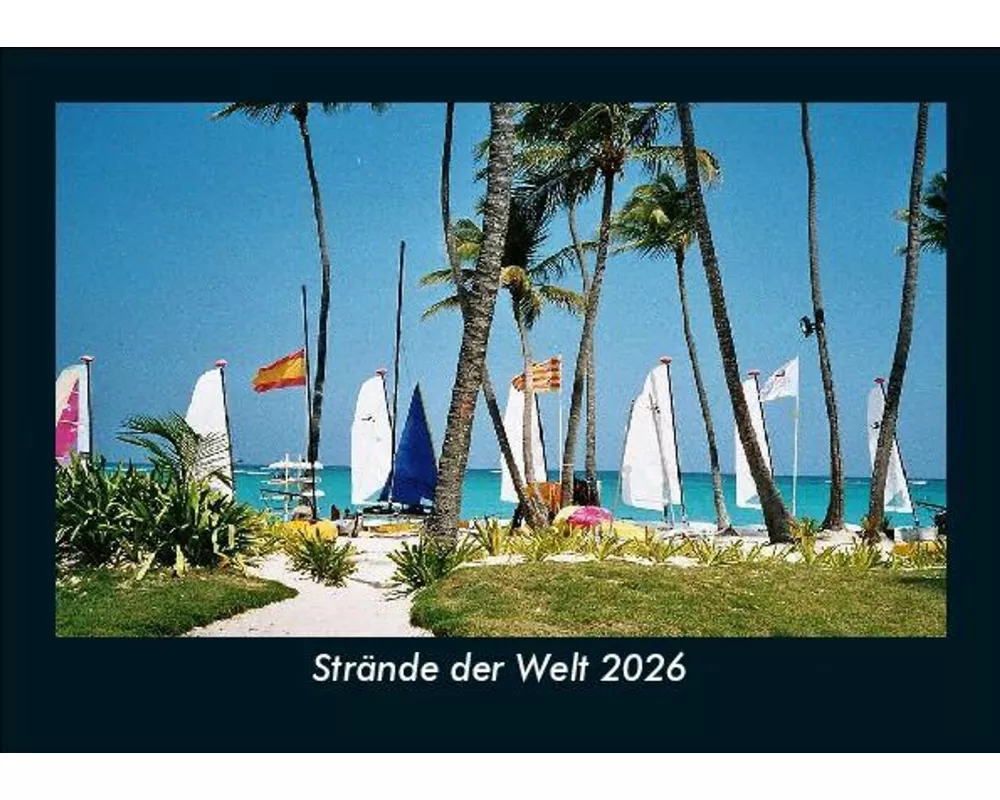 Strände der Welt 2026 Fotokalender DIN A5