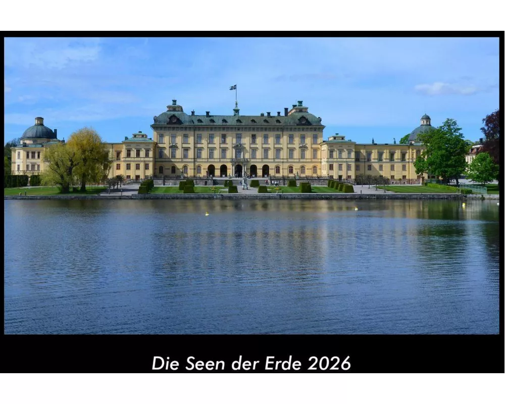 Die Seen der Erde 2026 Fotokalender DIN A3