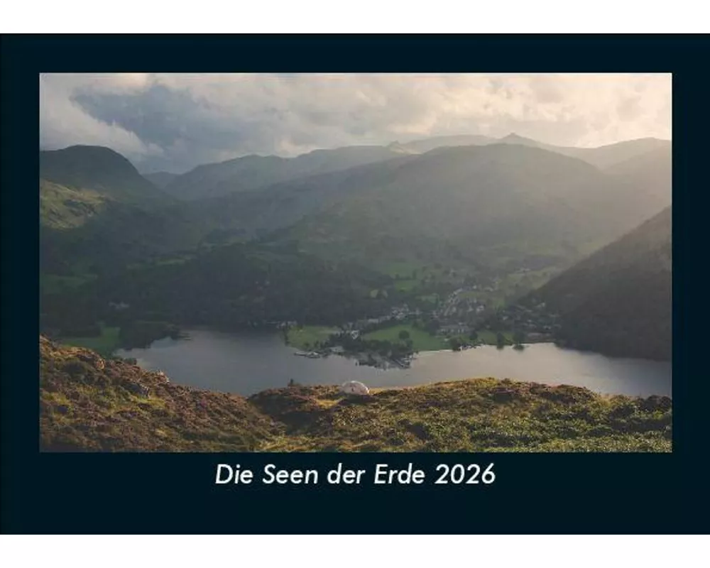 Die Seen der Erde 2026 Fotokalender DIN A5