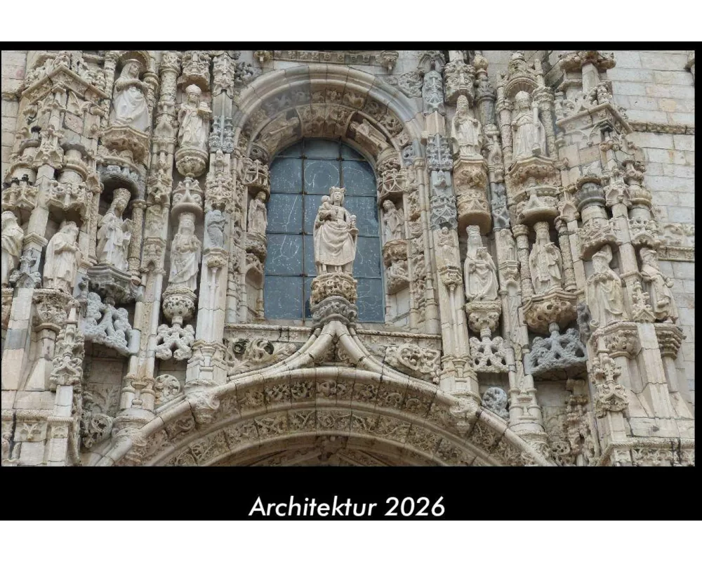Architektur 2026 Fotokalender DIN A3