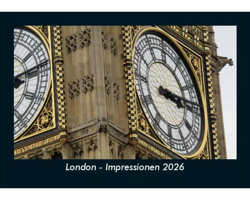 London - Impressionen 2026 Fotokalender DIN A5