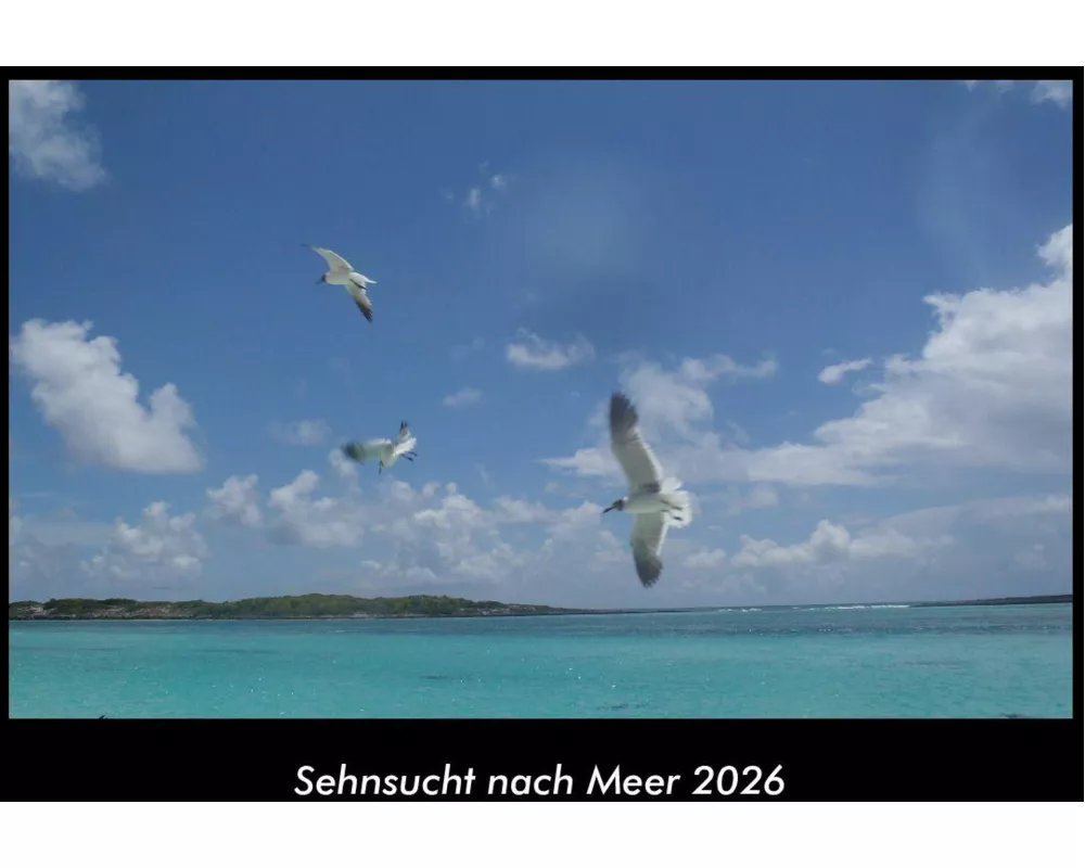 Sehnsucht nach Meer 2026 Fotokalender DIN A3