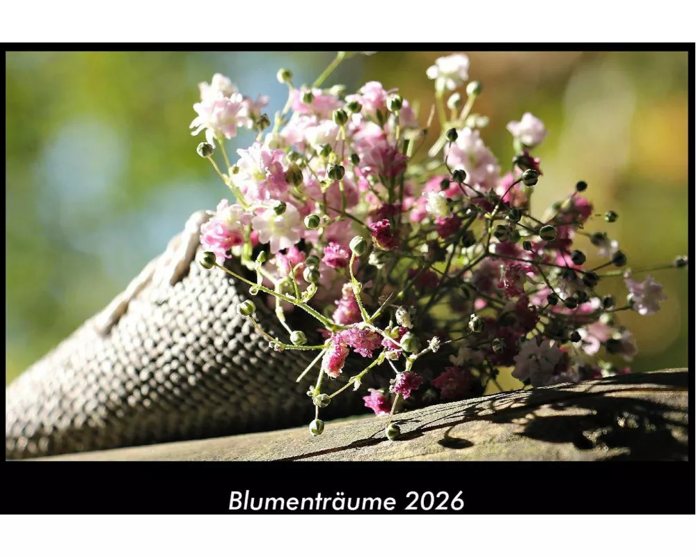Blumenträume 2026 Fotokalender DIN A3