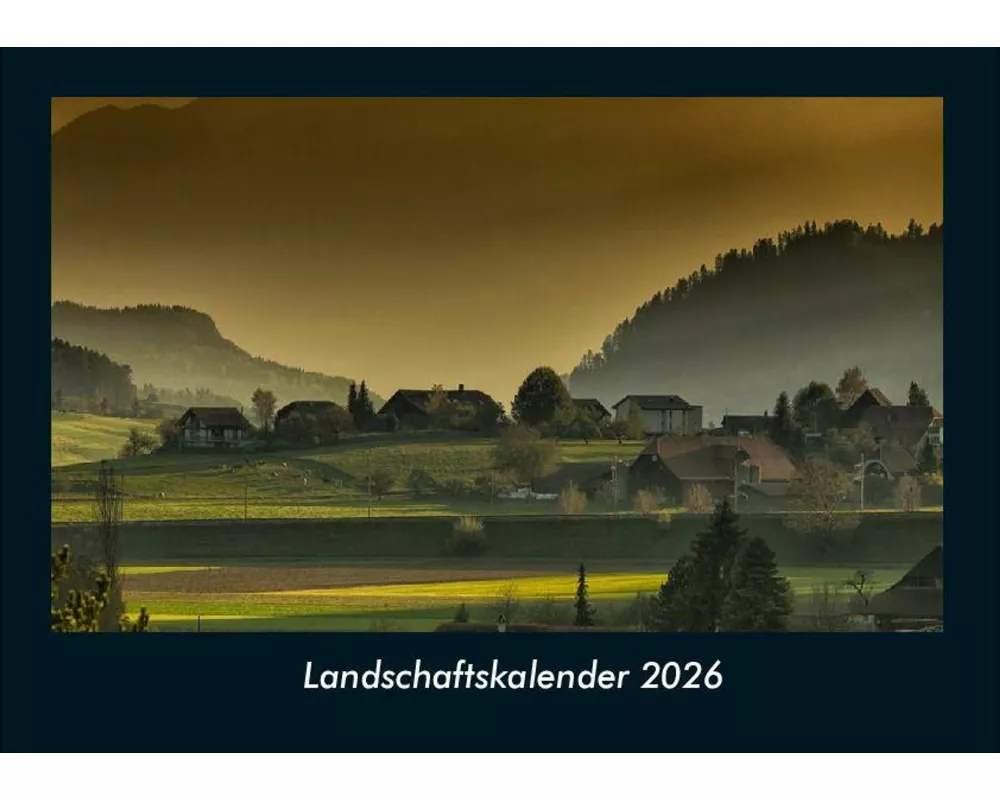 Landschaftskalender 2026 Fotokalender DIN A4