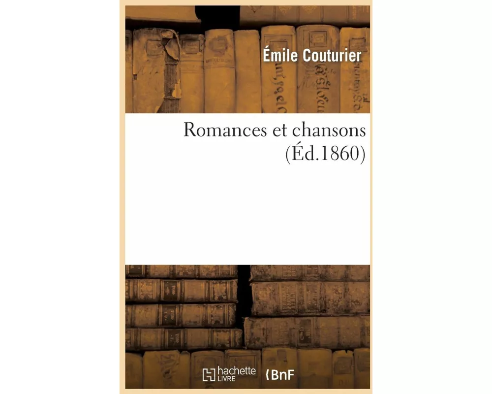 Romances Et Chansons