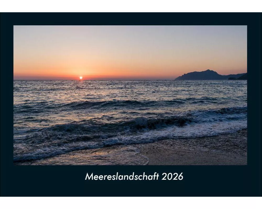 Meereslandschaft 2026 Fotokalender DIN A4