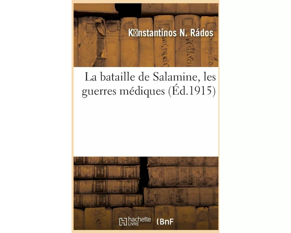 La Bataille de Salamine, Les Guerres Médiques