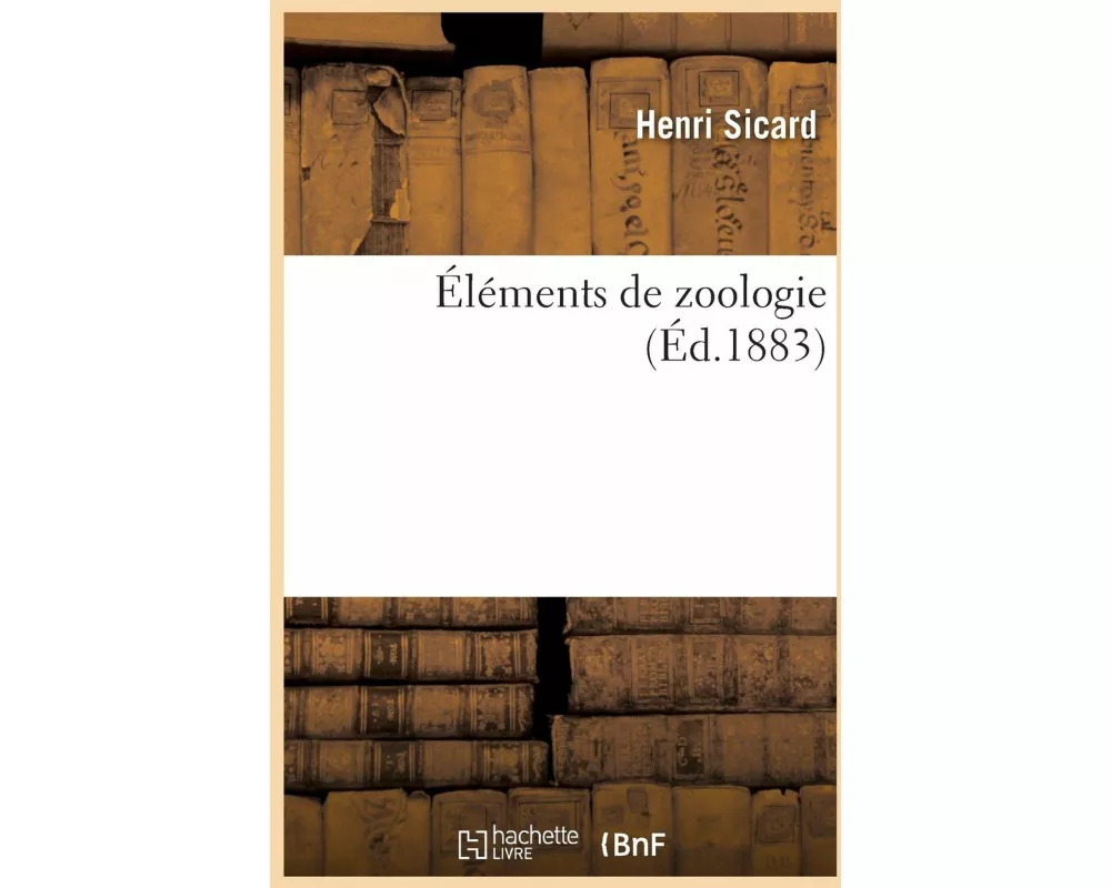 Éléments de zoologie
