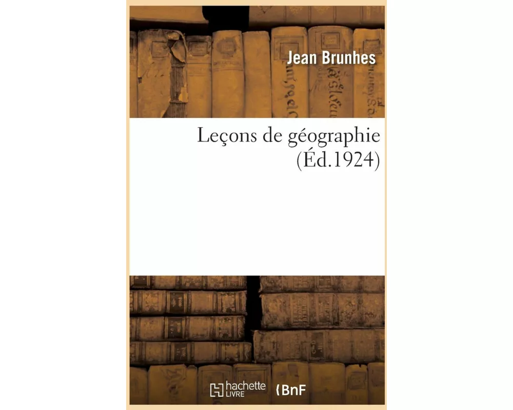 Leçons de géographie
