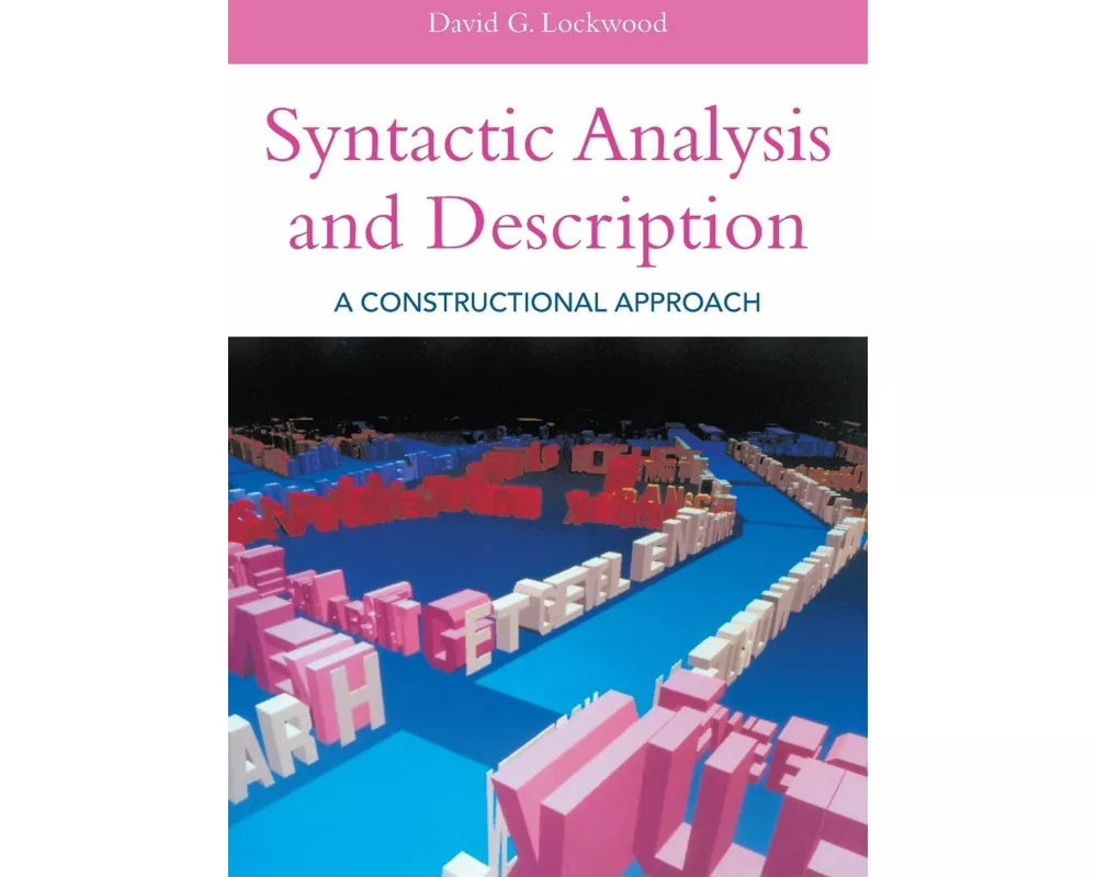 Syntactic Analysis and Description