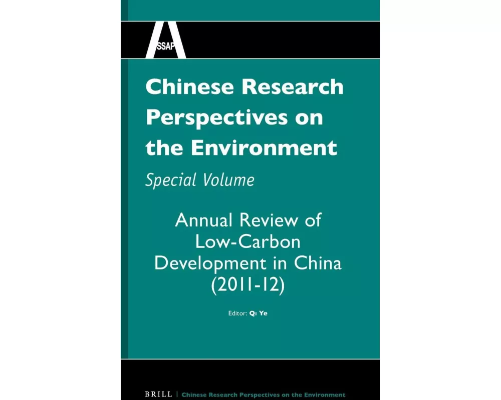 Chinese Research Perspectives on the Environment, Special Volume