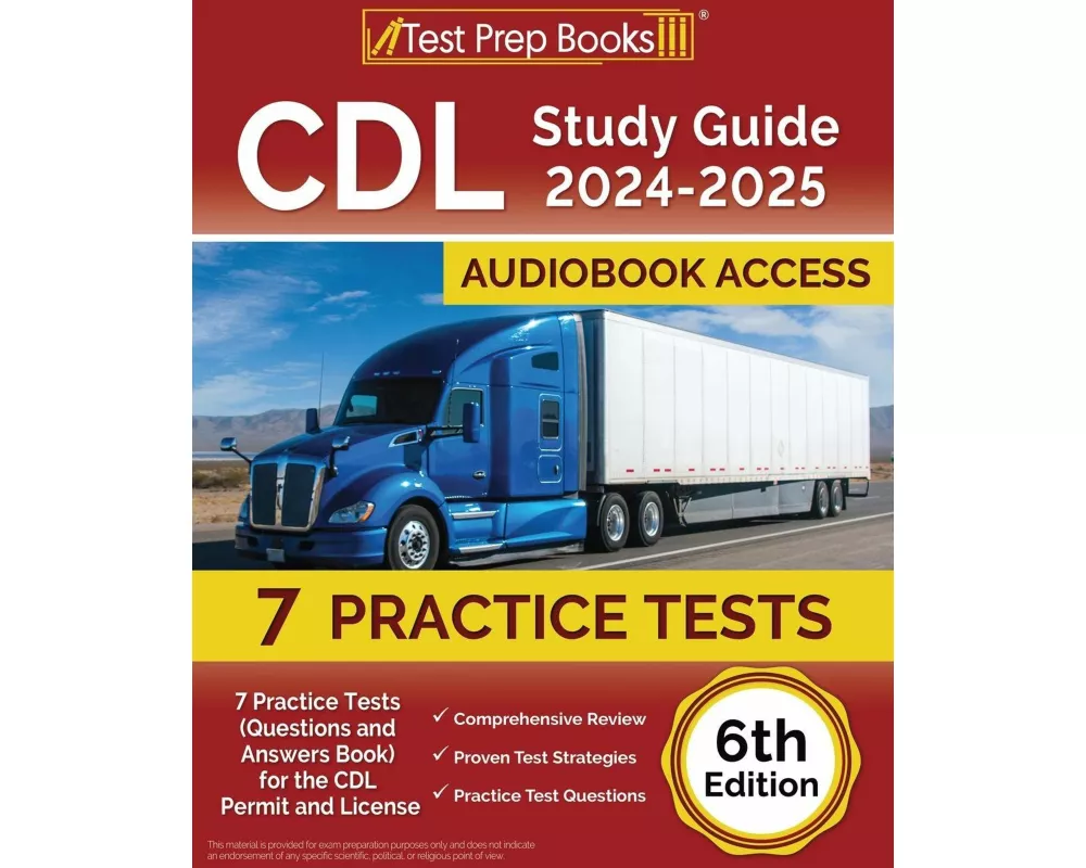 CDL Study Guide 2024-2025
