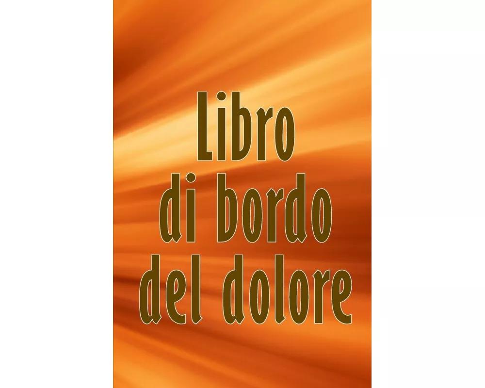 Libro di bordo del dolore