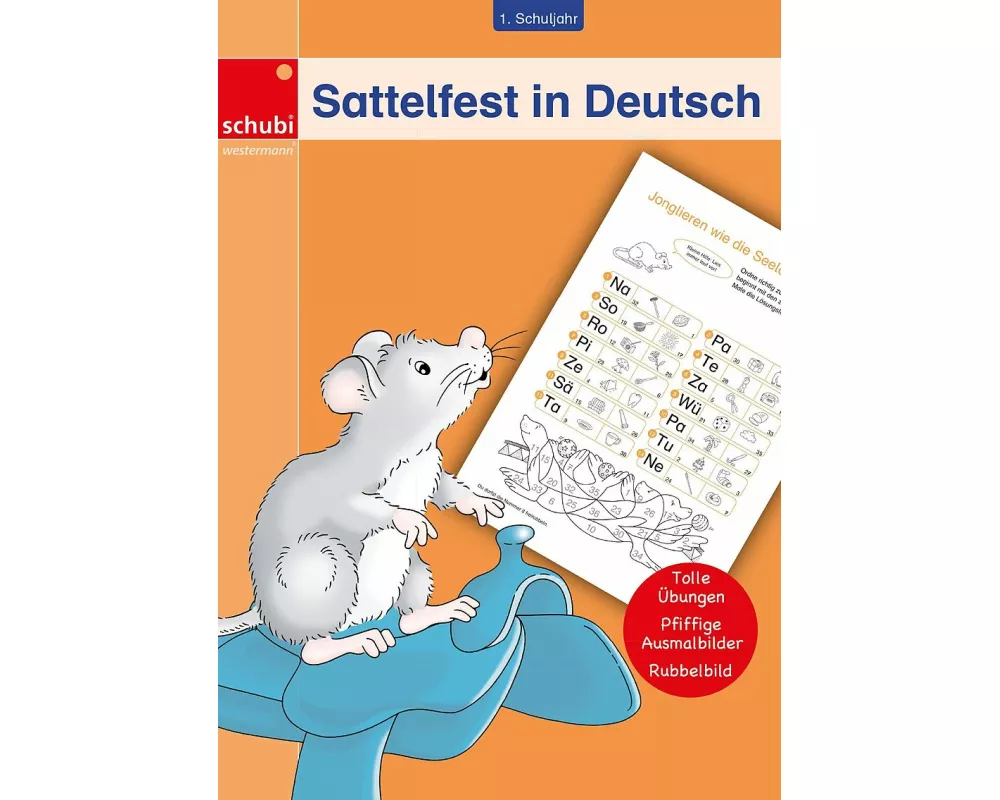 Sattelfest in Deutsch