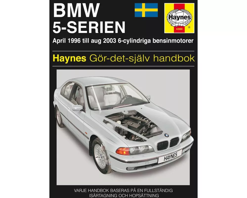 BMW 5-Serien (1996 - 2003) Haynes Repair Manual (svenske utgava)