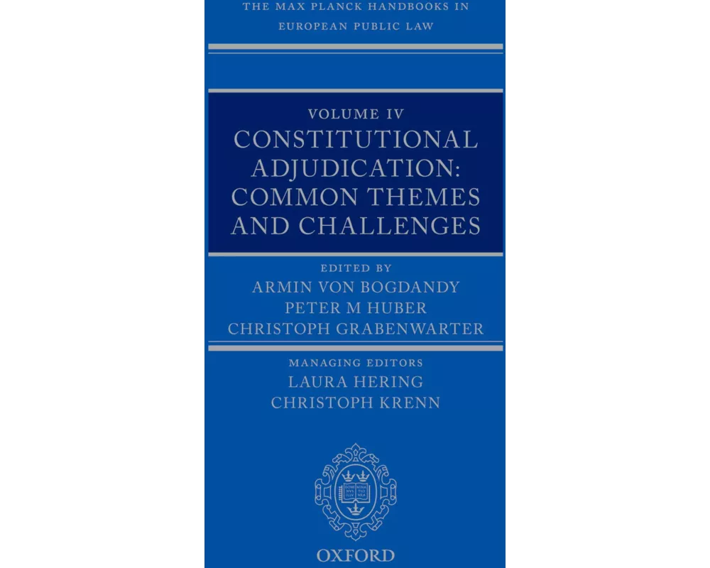 The Max Planck Handbooks in European Public Law