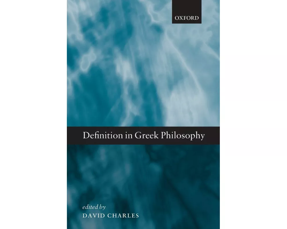 Definition in Greek Philosophy