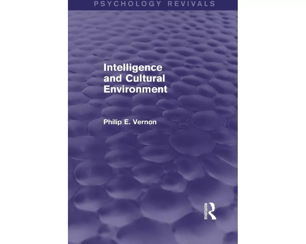 Intelligence and Cultural Environment