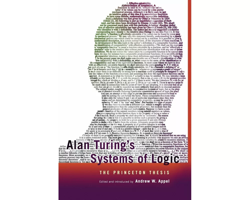 Alan Turing's Systems of Logic