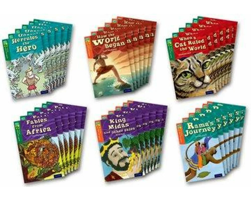 Oxford Reading Tree TreeTops Myths and Legends: Levels 12 and 13: Pack of 36