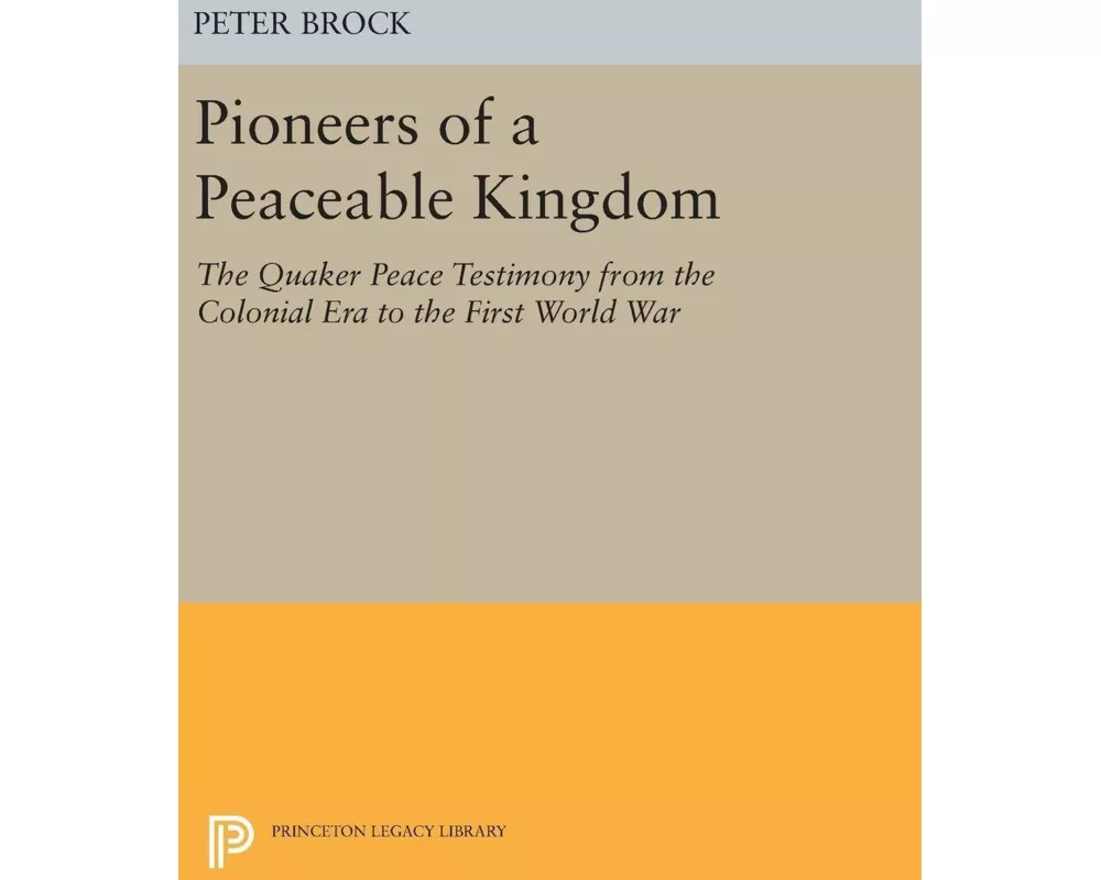 Pioneers of a Peaceable Kingdom