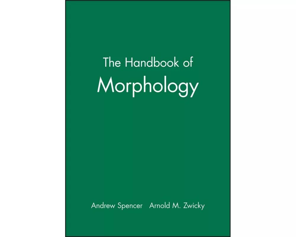 The Handbook of Morphology