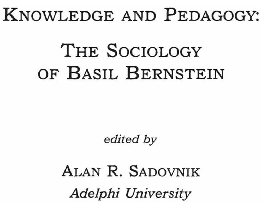 Knowledge and Pedagogy