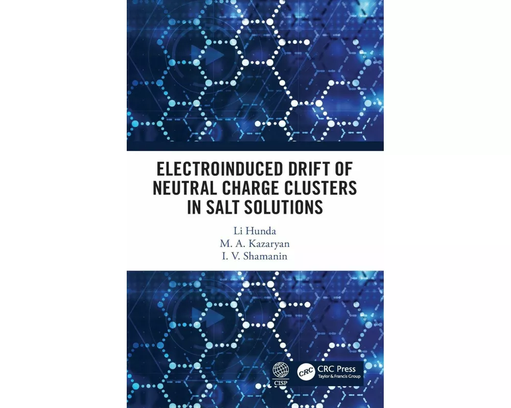 Electroinduced Drift of Neutral Charge Clusters in Salt Solutions