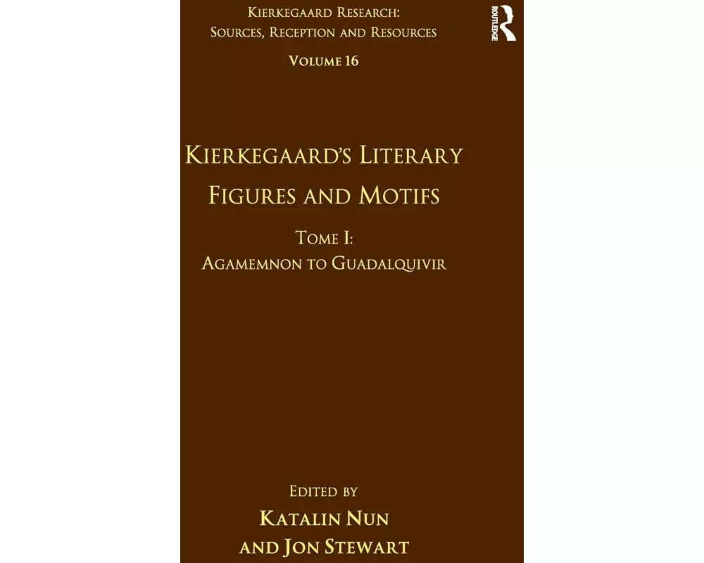 Volume 16, Tome I: Kierkegaard's Literary Figures and Motifs