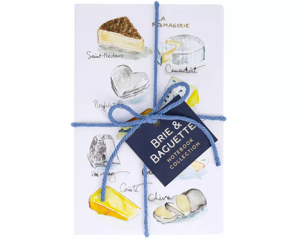 Brie & Baguette Notebook Collection