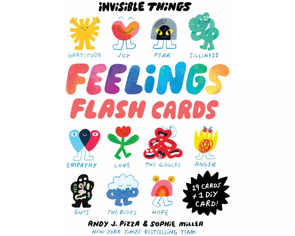 Invisible Things Feelings Flash Cards
