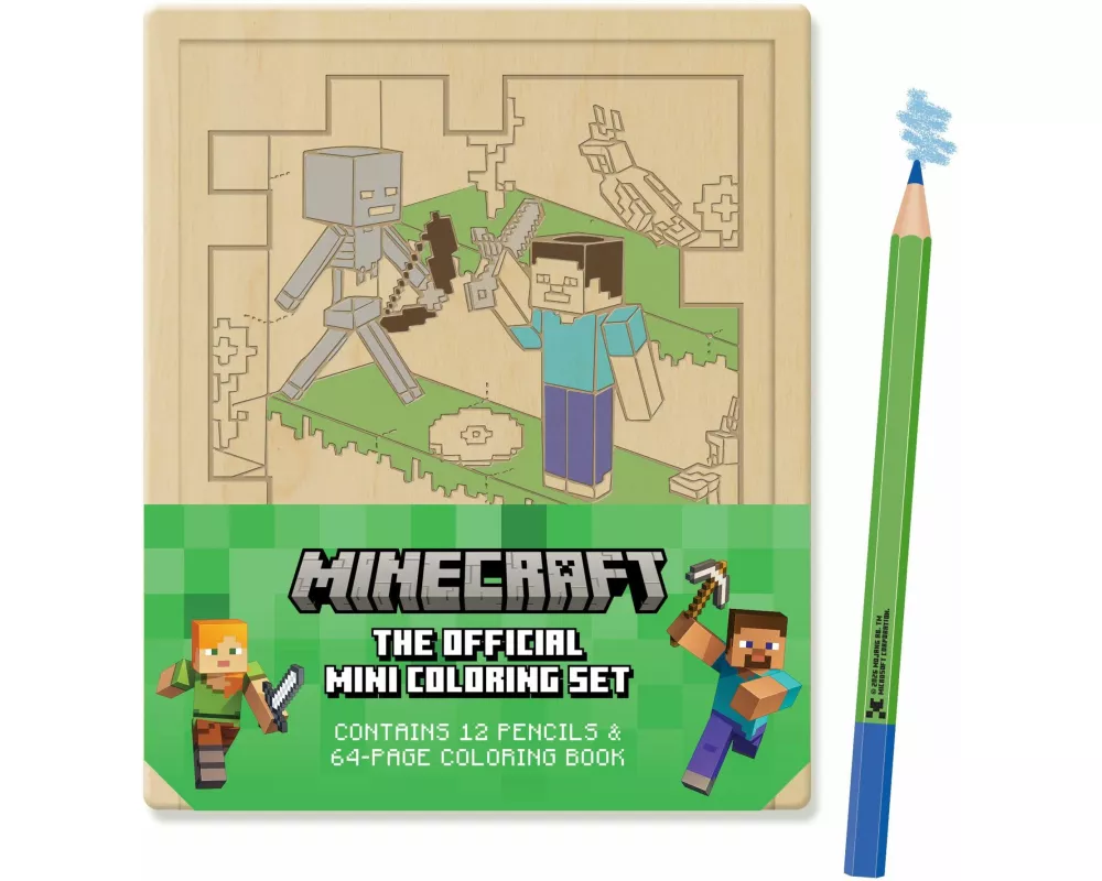 Minecraft: The Official Mini Coloring Set
