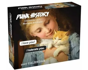 Punk History 2027 Day-to-Day Calendar