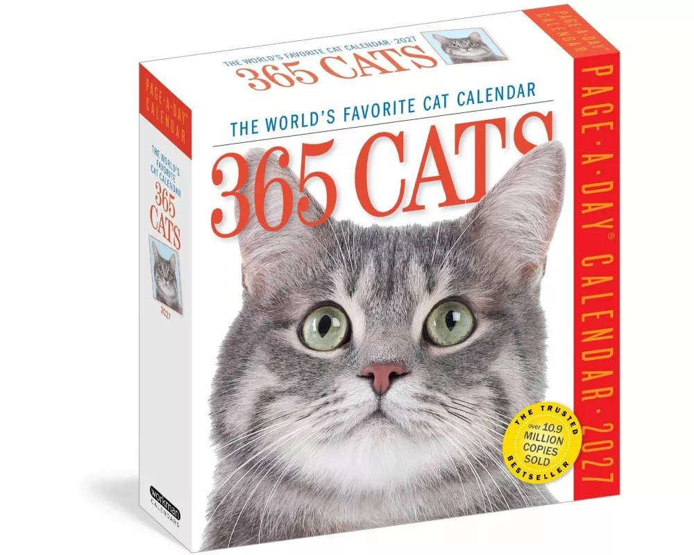 365 Cats Page-A-Day Calendar 2027