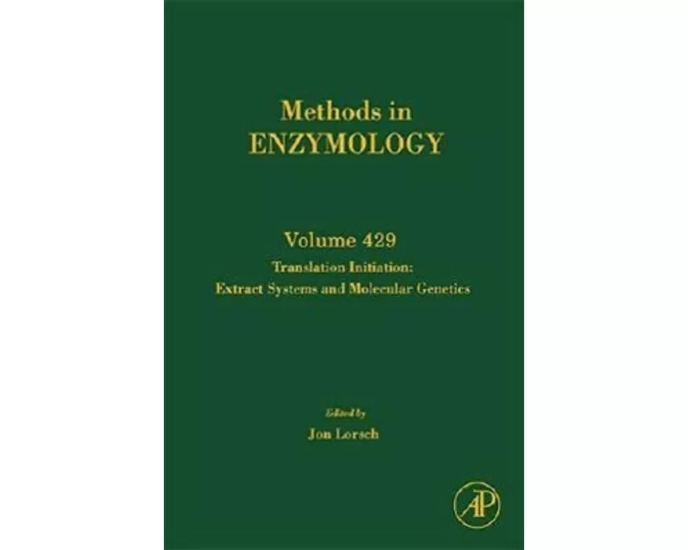 Translation Initiation: Extract Systems and Molecular Genetics: Volume 429