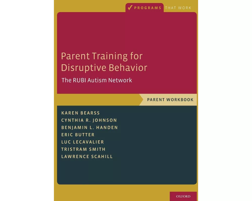 Parent Training for Disruptive Behavior