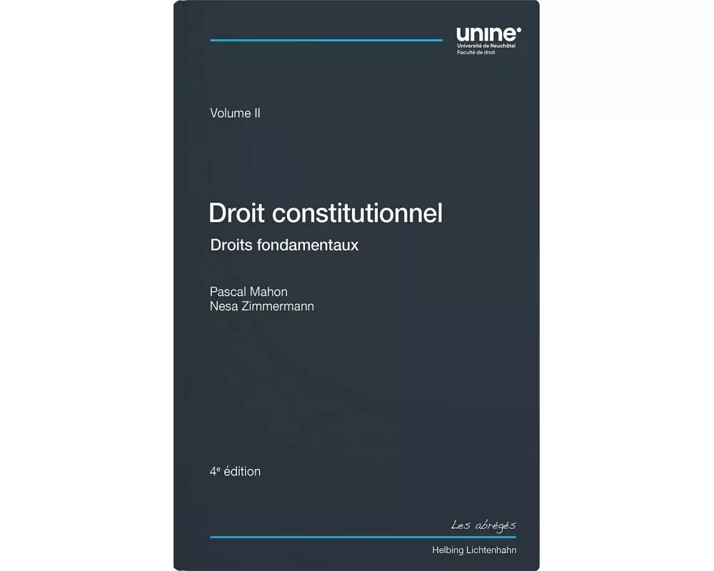 Droit constitutionnel Volume II