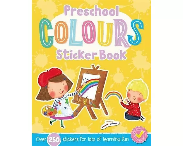 Preschool Colours Sticker Book